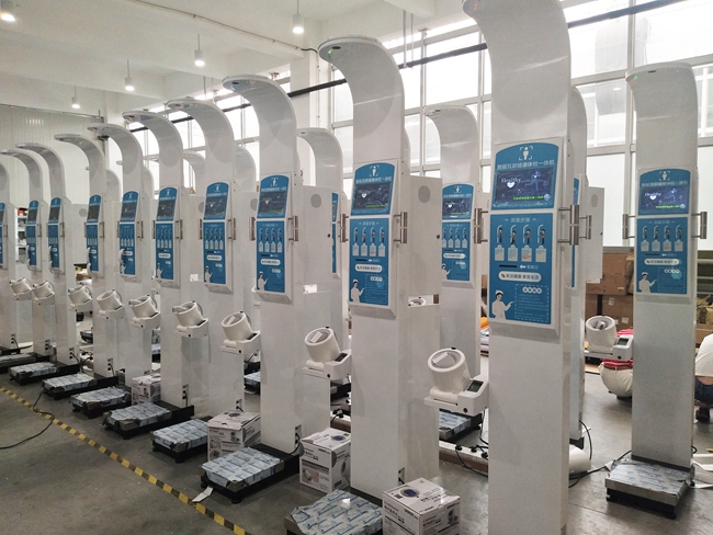 SH-10XD智能健康體檢一體機工廠實拍 SH-10XD智能健康體檢一體機工廠實拍