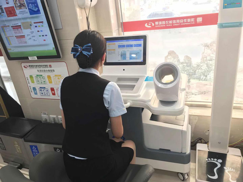 醫用體檢一體機測量現場