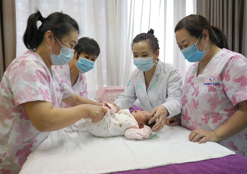 嬰幼兒健康護理現場