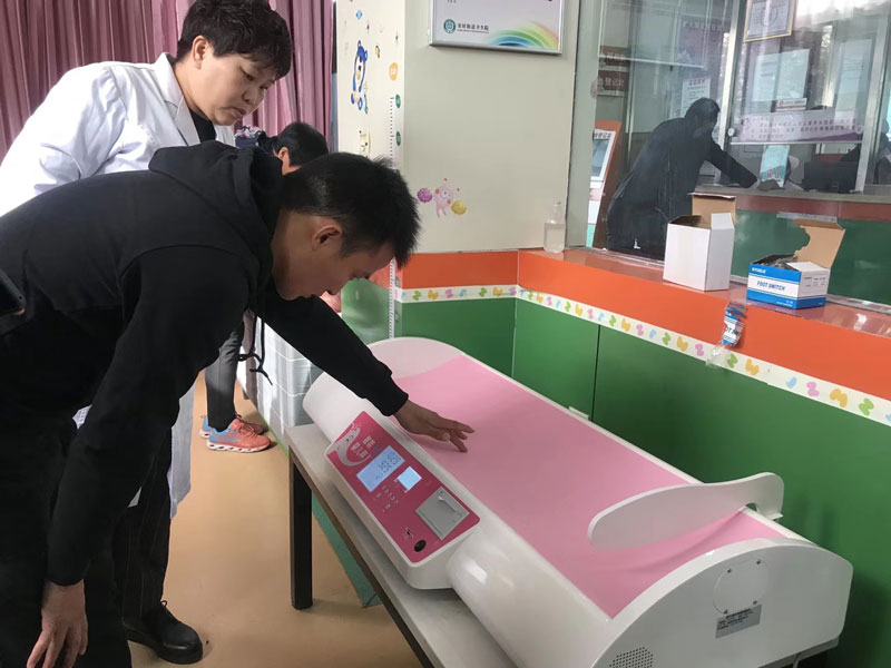 上禾醫用嬰兒體重秤應用實拍 上禾醫用嬰兒體重秤應用實拍