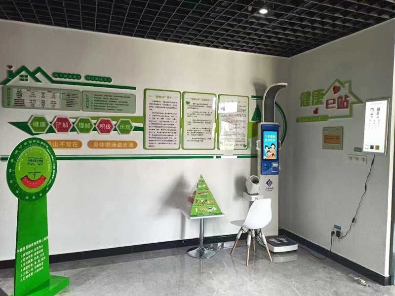 超聲波身高體重測量儀應用現場